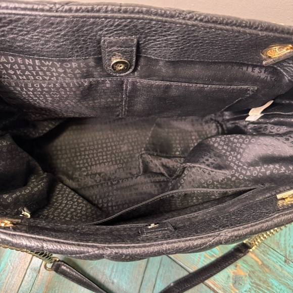 Kate Spade Black Quilted Leather Tote - Picture 10 of 16